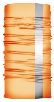Багатофункціональний шарф WARAGOD Värme, флуоресцентний помаранчевий