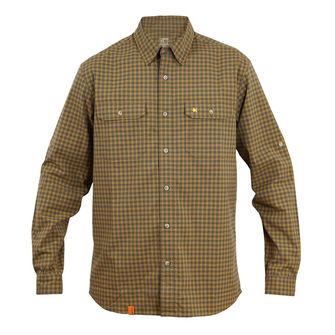 Сорочка Warmpeace Shirt Mesa, золотисто-сіра зі збору врожаю