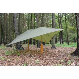 Намет Warmpeace Sheet Shelter, оливково-зелений