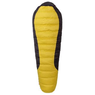 Warmpeace Спальний мішок VIKING 1200 170 см R, жовтий/сірий/чорний